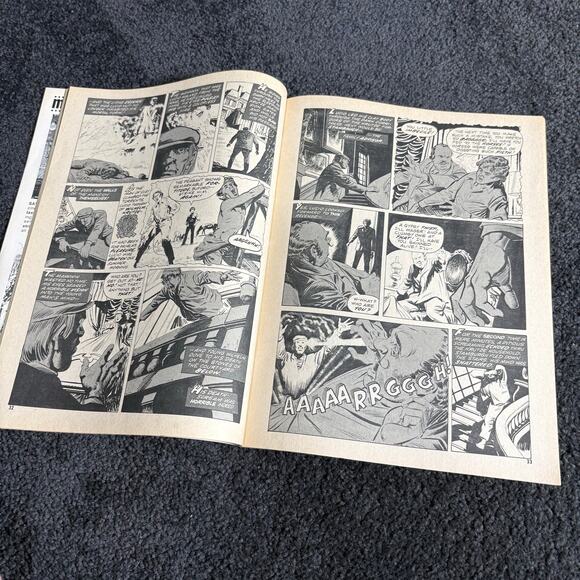 Monsters Unleashed! #3 November 1973 - Marvel Curtis Comics - Man-Thing Vintage - Picture 7 of 9